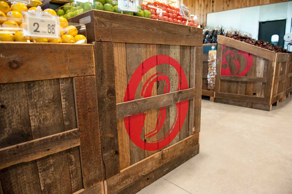 Brookshire Brothers produce crate