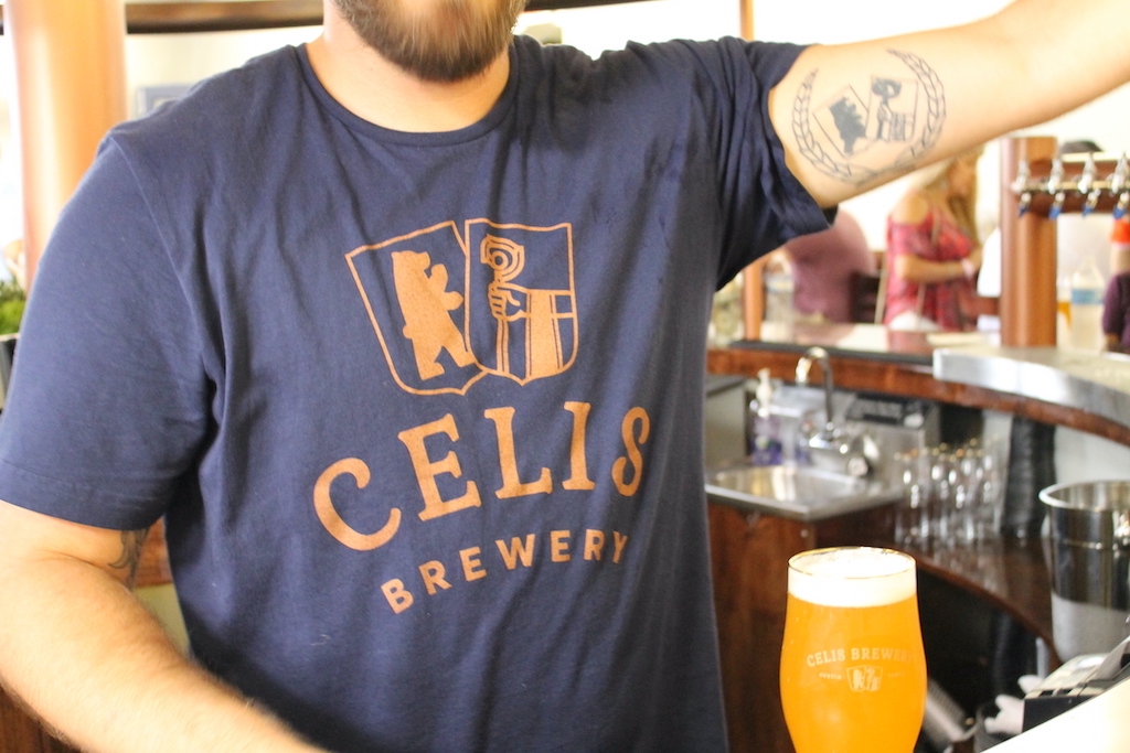 cells brewery beer t-shirt
