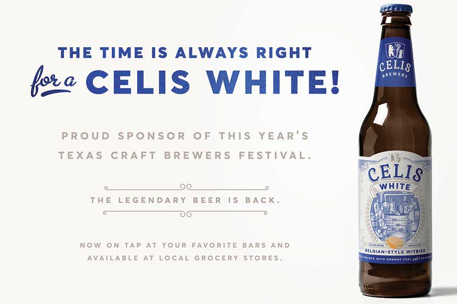 Celis brewery beer ad